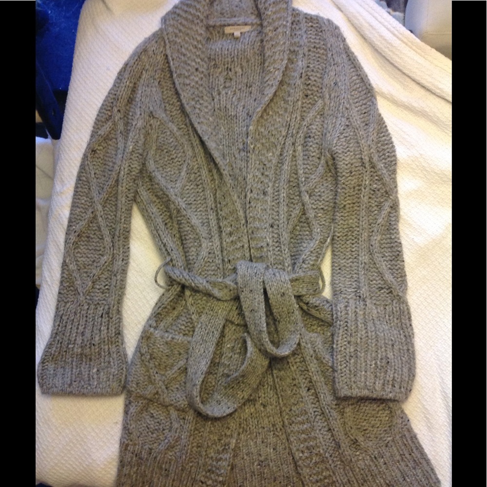Burberry London Merino Wool Sweater/Cardigan
